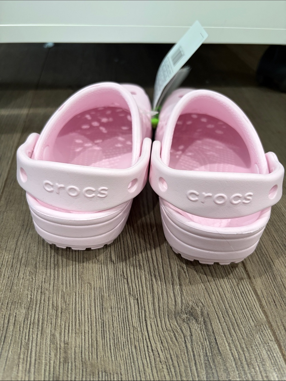 NWT Crocs Girls Classic Floral Cut Out Clog. Size C9 - Picture 4 of 4